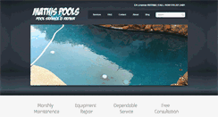 Desktop Screenshot of mathispools.com