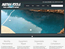 Tablet Screenshot of mathispools.com